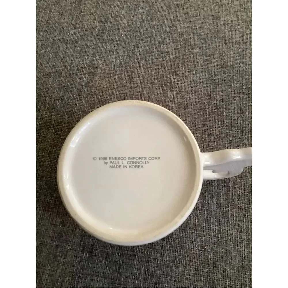 Vintage 80’s Candy Cane Christmas Mug